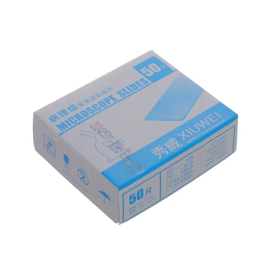 OEM ODM กล้องจุลทรรศน์ห้องปฏิบัติการแบบกำหนดเองสไลด์แก้วที่ใช้สำหรับการสังเกตตัวอย่างทางชีวภาพ